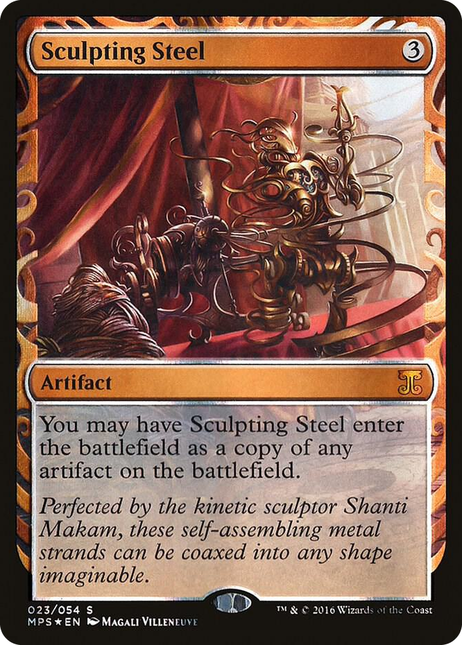 Sculpting Steel #23 M - Masterpiece Series: Kaladesh Inventions Pokemon card