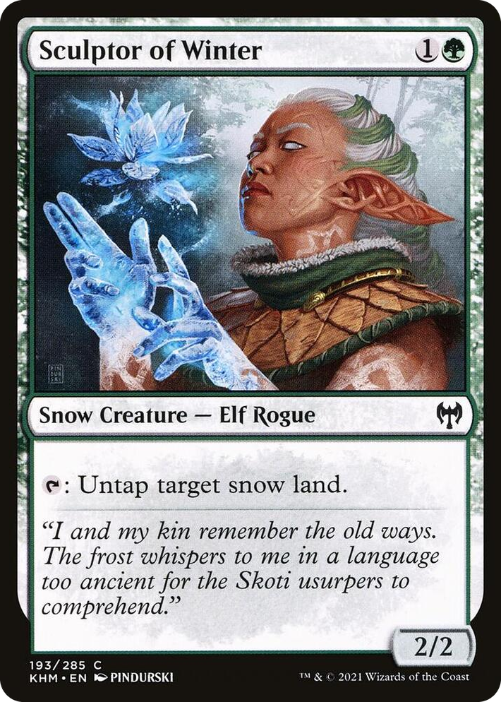 0193 Sculptor of Winter C Kaldheim