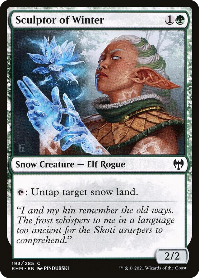 0193 Sculptor of Winter C Kaldheim