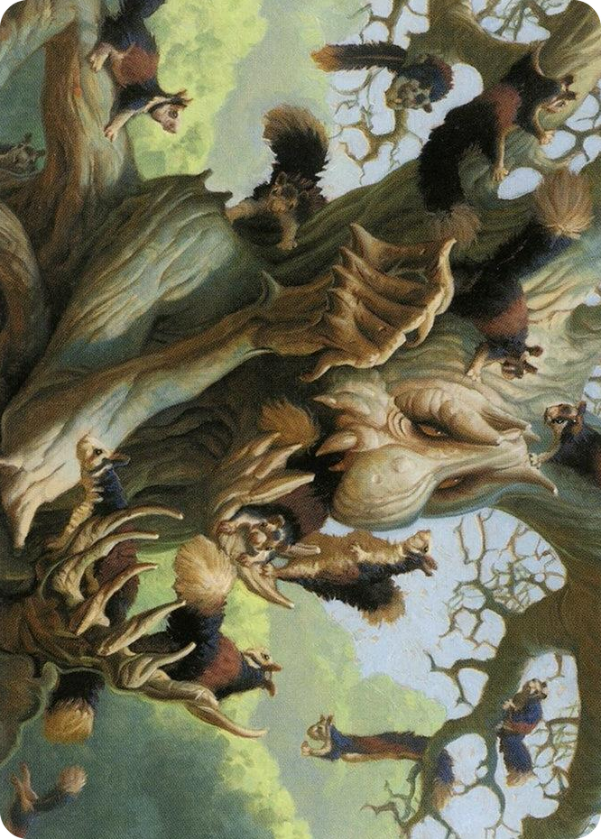 0040 Scurry Oak Art Card S Art Series: Modern Horizons 2