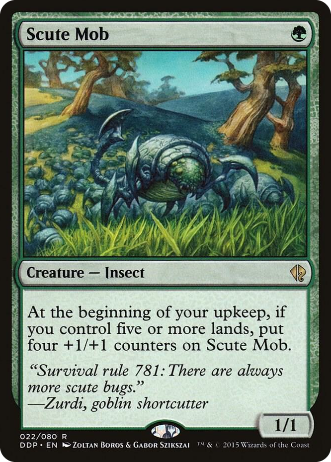 0022 Scute Mob R Duel Decks: Zendikar vs. Eldrazi