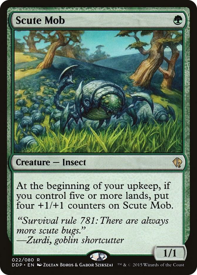 0022 Scute Mob R Duel Decks: Zendikar vs. Eldrazi