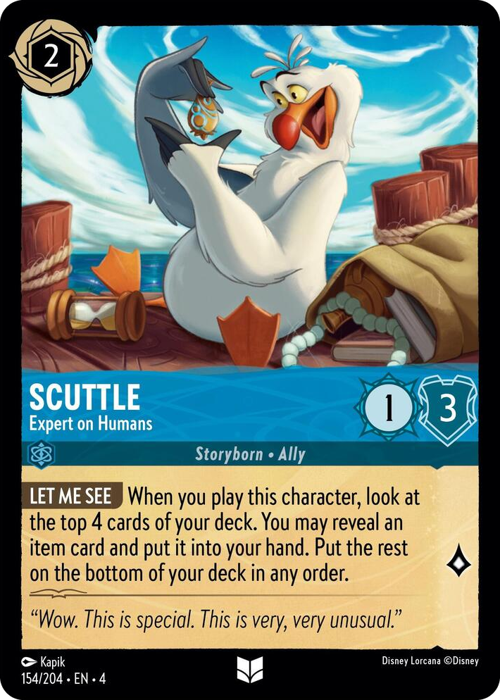 0154 Scuttle - Expert on Humans Uncommon Ursula's Return