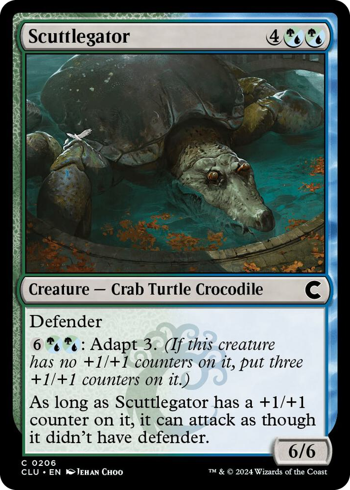 0206 Scuttlegator C Ravnica: Clue Edition