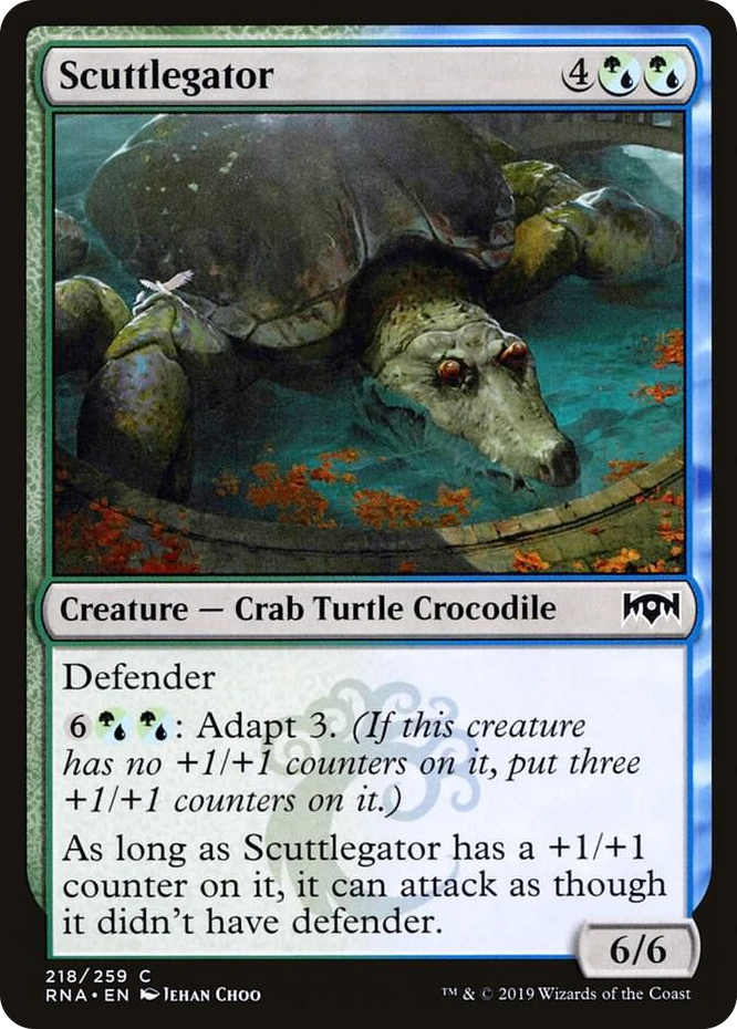 0218 Scuttlegator C Ravnica Allegiance