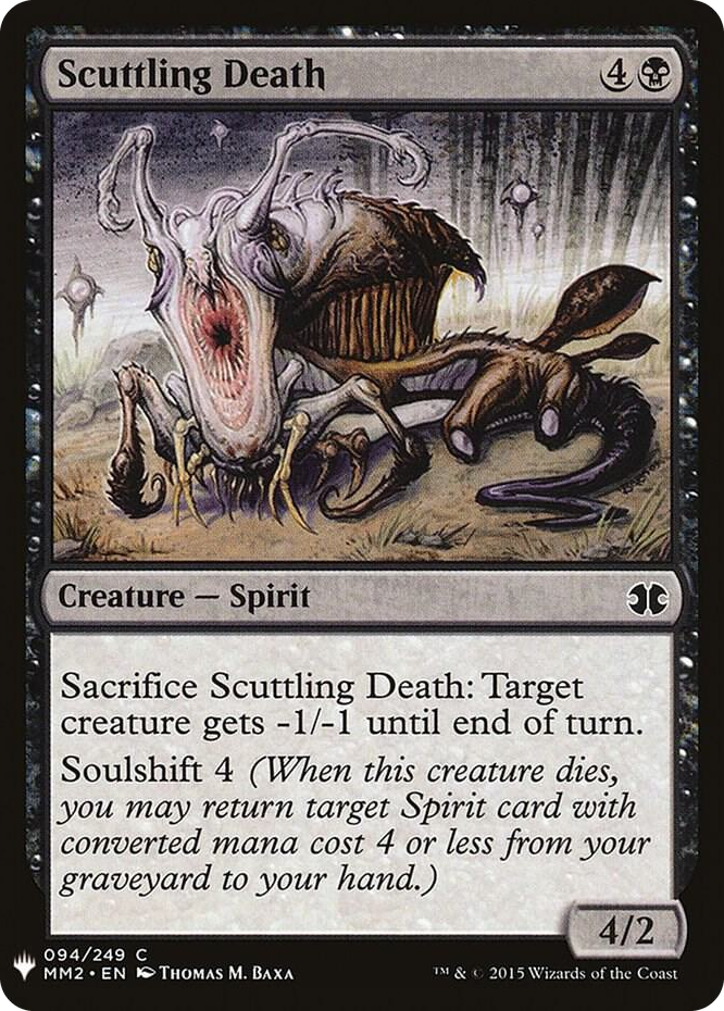 0094 Scuttling Death C The List Reprints