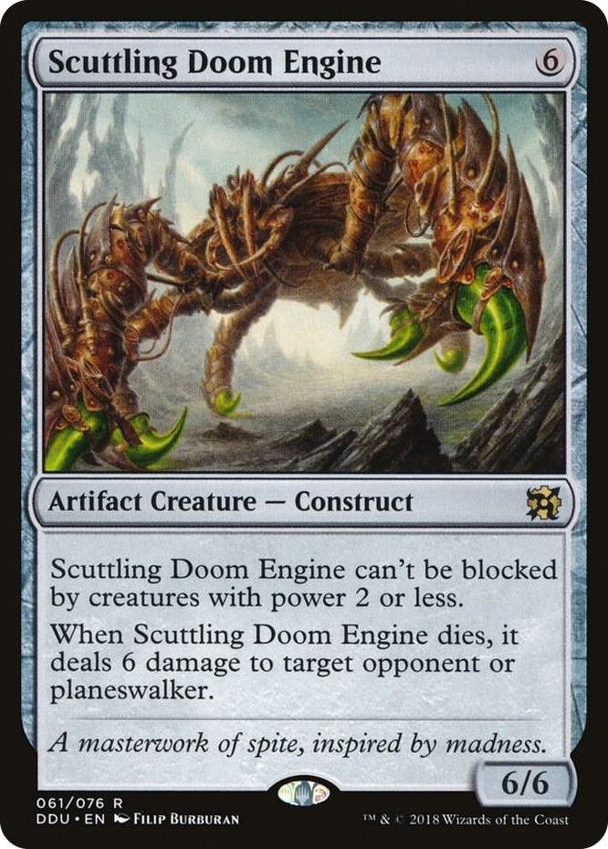 0061 Scuttling Doom Engine R Duel Decks: Elves vs. Inventors
