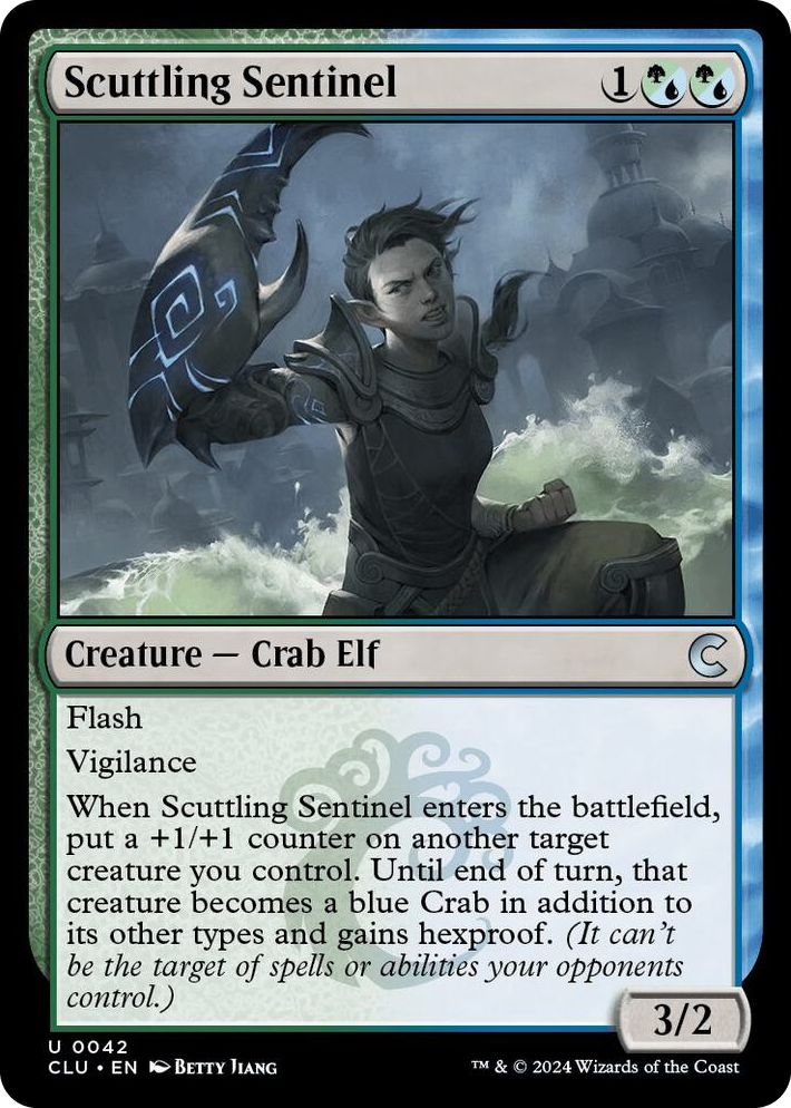 0042 Scuttling Sentinel U Ravnica: Clue Edition