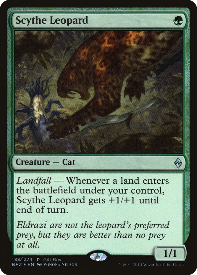 0188 Scythe Leopard U Gift Boxes and Promos