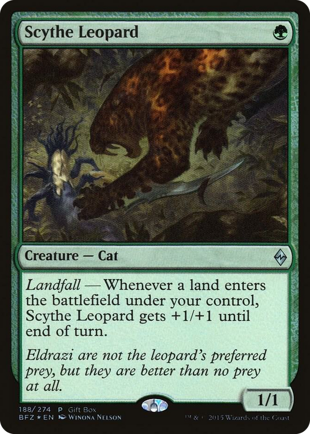 0188 Scythe Leopard U Gift Boxes and Promos