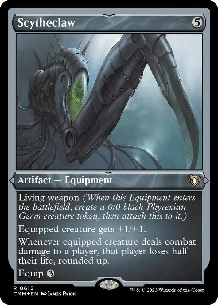 0615 Scytheclaw (Foil Etched) R Commander Masters