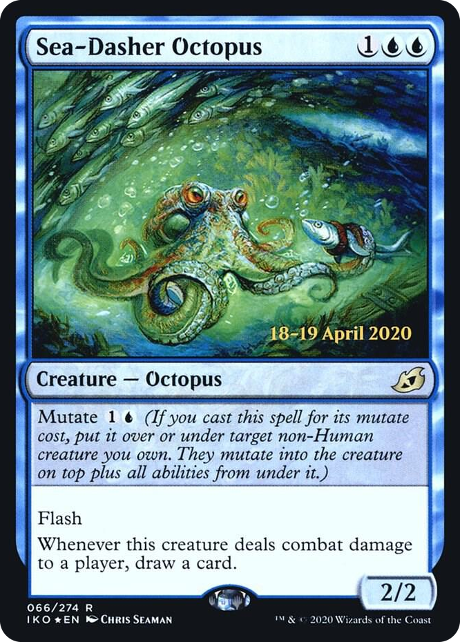0066 Sea-Dasher Octopus R Prerelease Cards