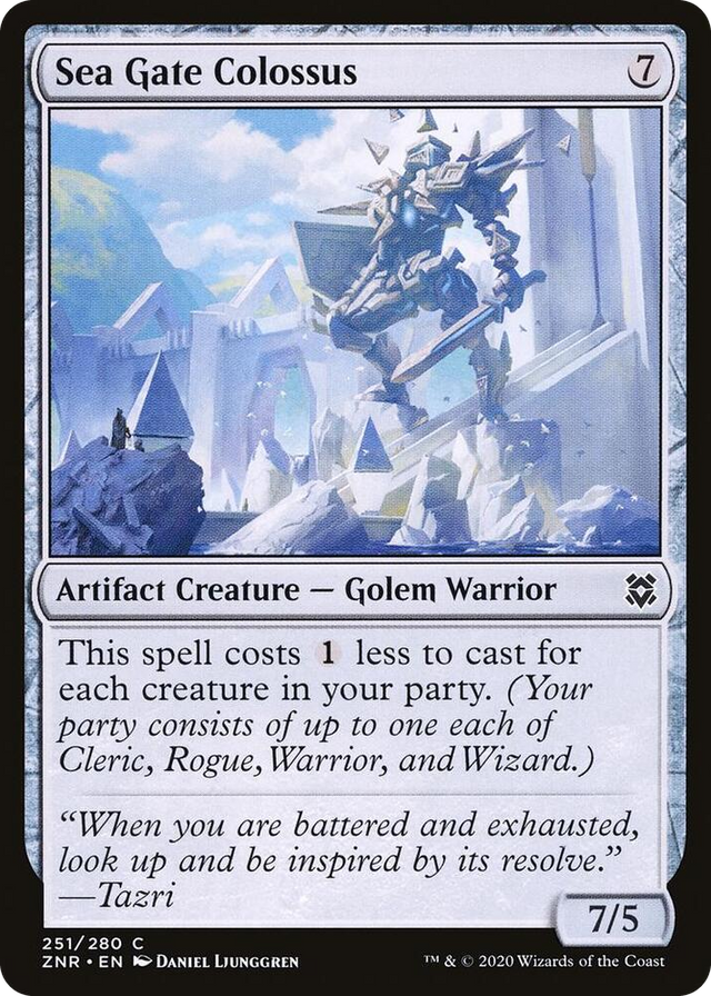 0251 Sea Gate Colossus C Zendikar Rising