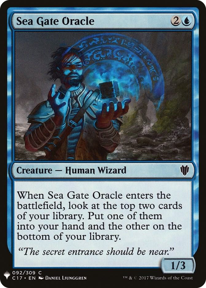 0092 Sea Gate Oracle (C17) C The List Reprints