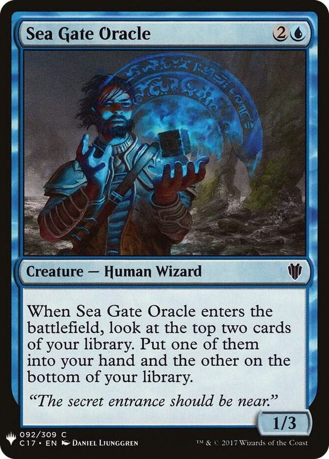 0092 Sea Gate Oracle (C17) C The List Reprints