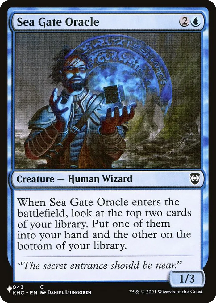 0043 Sea Gate Oracle (KHC) C The List Reprints