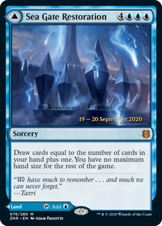 Sea Gate Restoration #76 M - Prerelease Cards Pokemon card