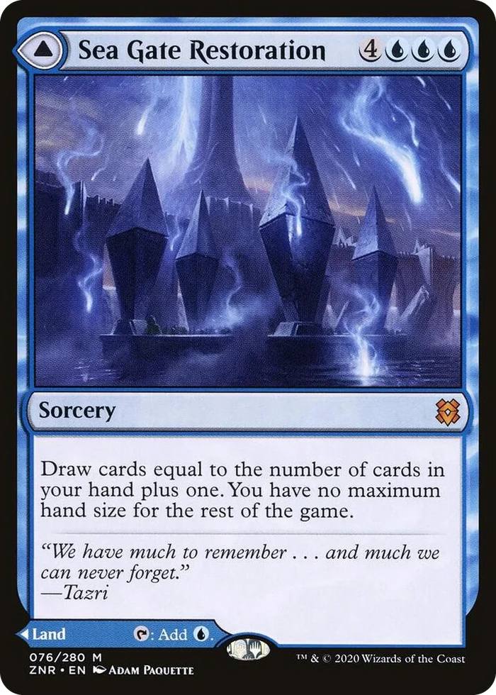 0076 Sea Gate Restoration M Zendikar Rising