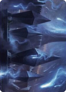 0049 Sea Gate Restoration Art Card S Art Series: Zendikar Rising