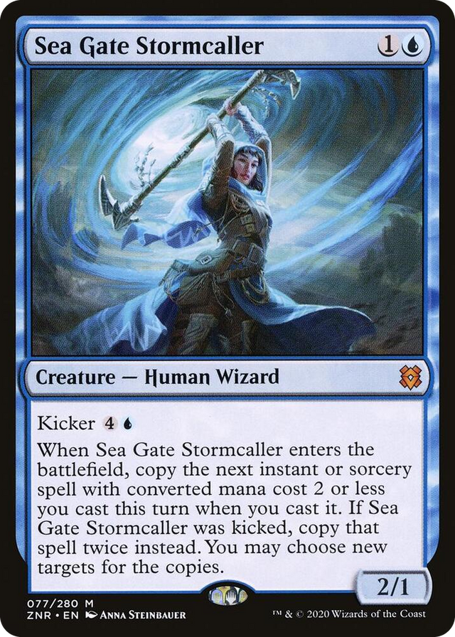 0077 Sea Gate Stormcaller M Zendikar Rising
