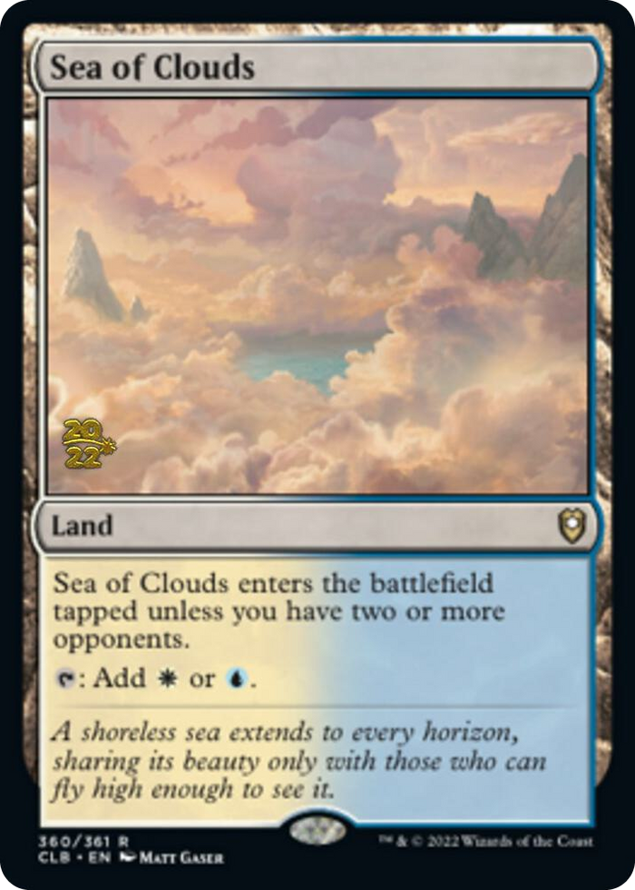 Sea of Clouds #360 R - Prerelease Cards Pokemon card