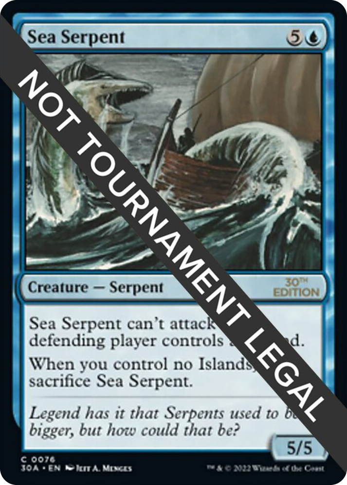 0076 Sea Serpent C 30th Anniversary Edition