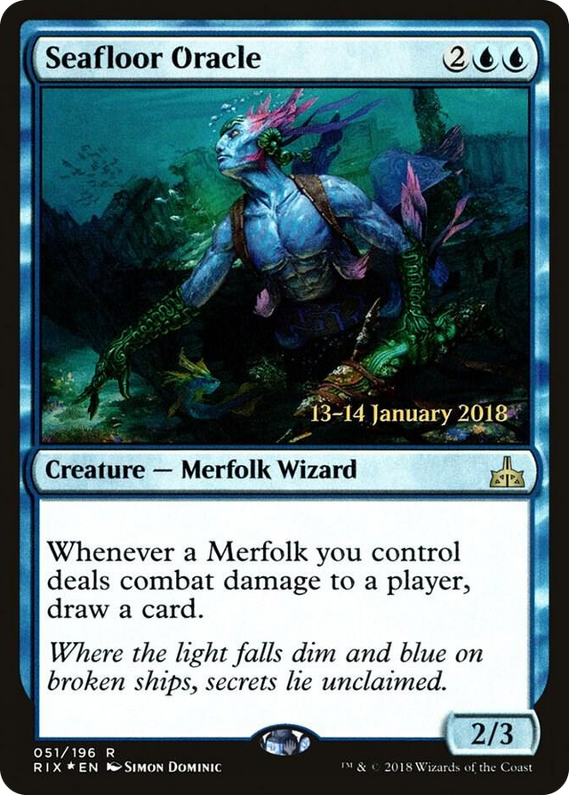 0051 Seafloor Oracle R Prerelease Cards