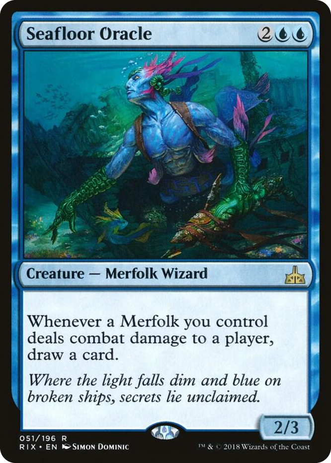 0051 Seafloor Oracle R Rivals of Ixalan