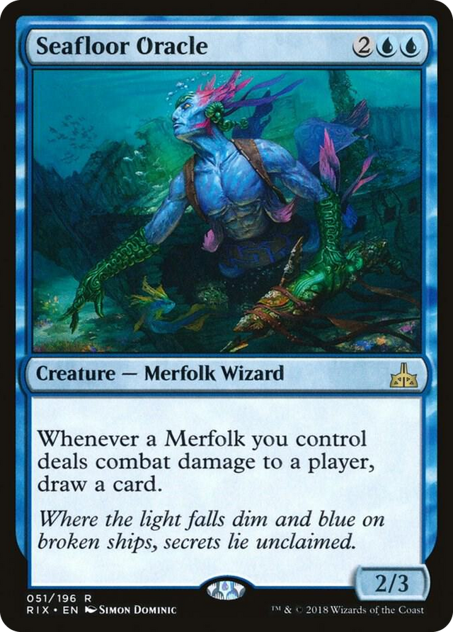 0051 Seafloor Oracle R Rivals of Ixalan