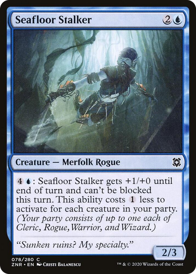 0078 Seafloor Stalker C Zendikar Rising