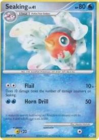 0007 Seaking Common DP Trainer Kit: Manaphy & Lucario