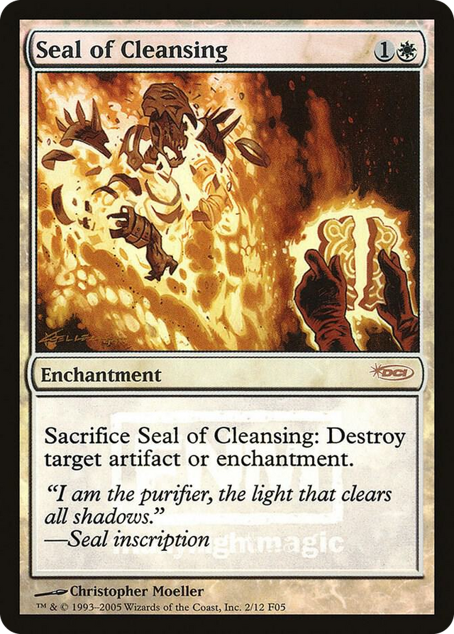 0002 Seal of Cleansing P FNM Promos