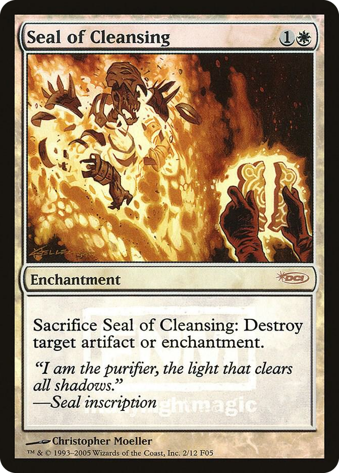 Seal of Cleansing #2 P - FNM Promos Pokemon card