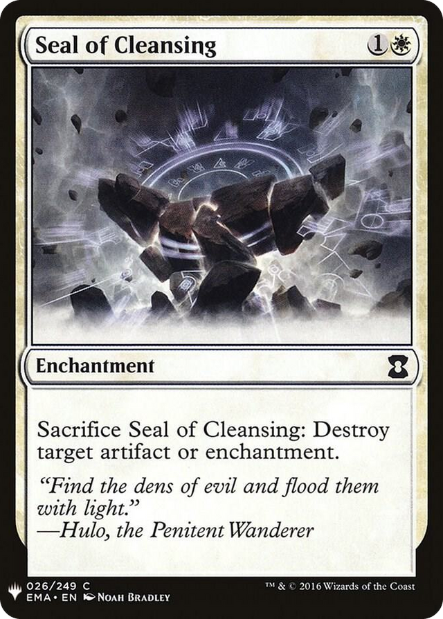 0026 Seal of Cleansing C The List Reprints