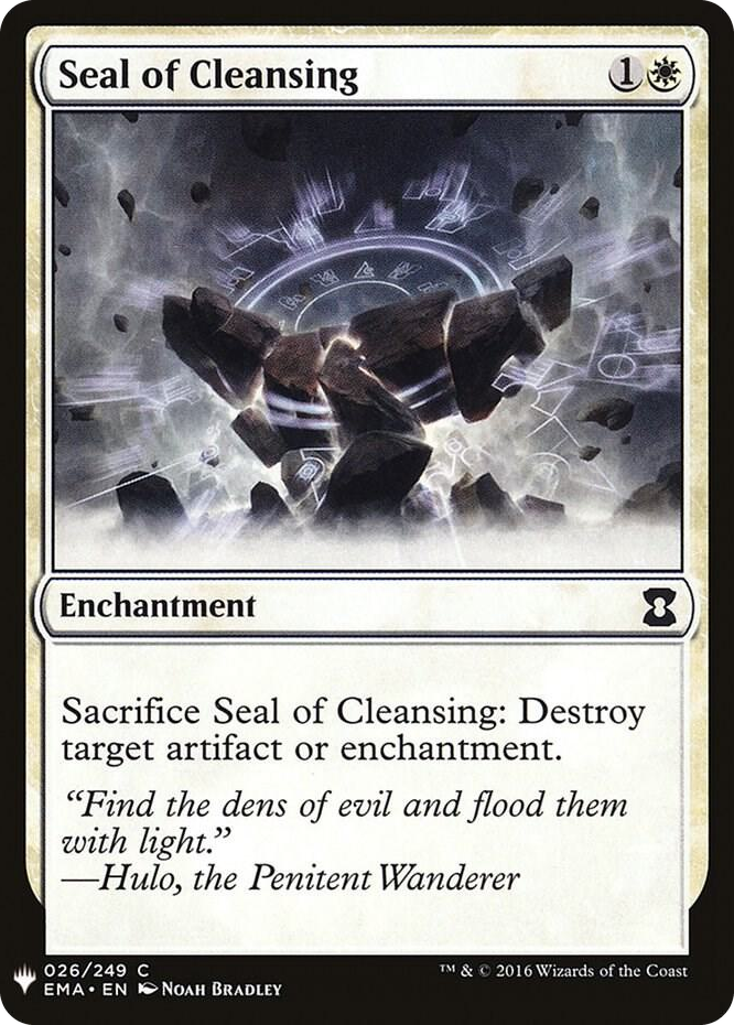 Seal of Cleansing #26 C - The List Reprints Pokemon card