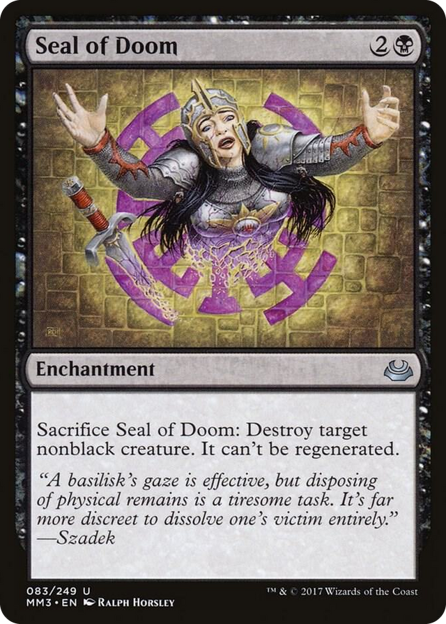 0083 Seal of Doom U Modern Masters 2017