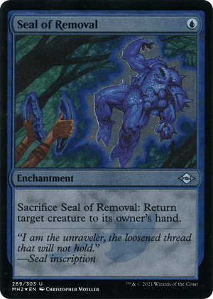 0269 Seal of Removal (Foil Etched) U Modern Horizons 2