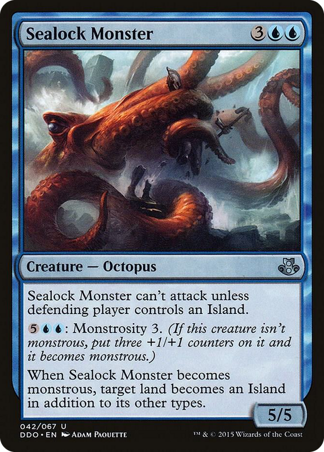 0042 Sealock Monster U Duel Decks: Elspeth vs. Kiora