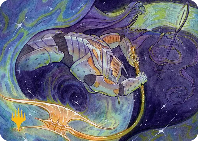 0006 Seam Rip Art Card (Gold-Stamped Planeswalker Symbol) S Art Series: Edge of Eternities