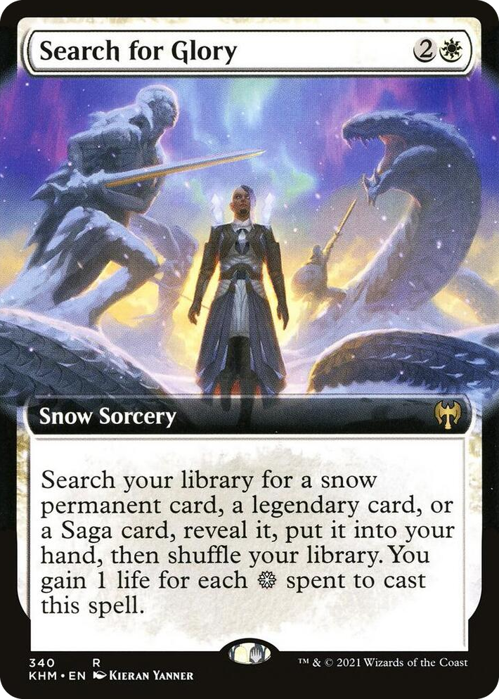 0340 Search for Glory (Extended Art) R Kaldheim