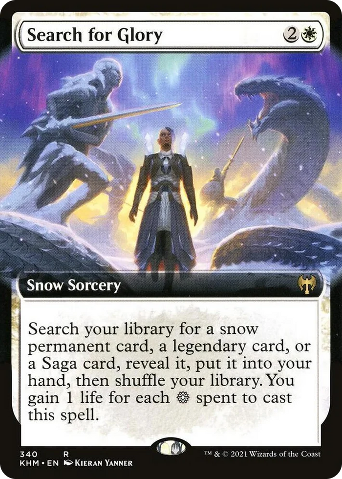 0340 Search for Glory (Extended Art) R Kaldheim