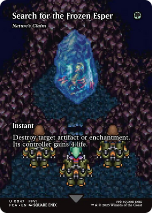 0047 Search for the Frozen Esper - Nature's Claim (Showcase) U FINAL FANTASY: Through the Ages