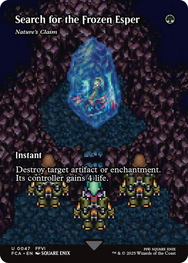 0047 Search for the Frozen Esper - Nature's Claim (Showcase) U FINAL FANTASY: Through the Ages