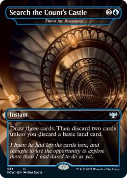 0333 Search the Count's Castle - Thirst for Discovery U Innistrad: Crimson Vow