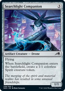 0258 Searchlight Companion C Kamigawa: Neon Dynasty
