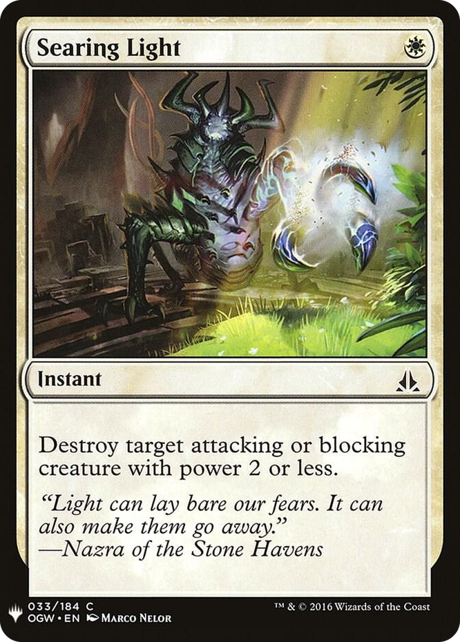 Searing Light #33 C - The List Reprints Pokemon card