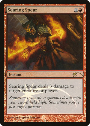 0001 Searing Spear P FNM Promos
