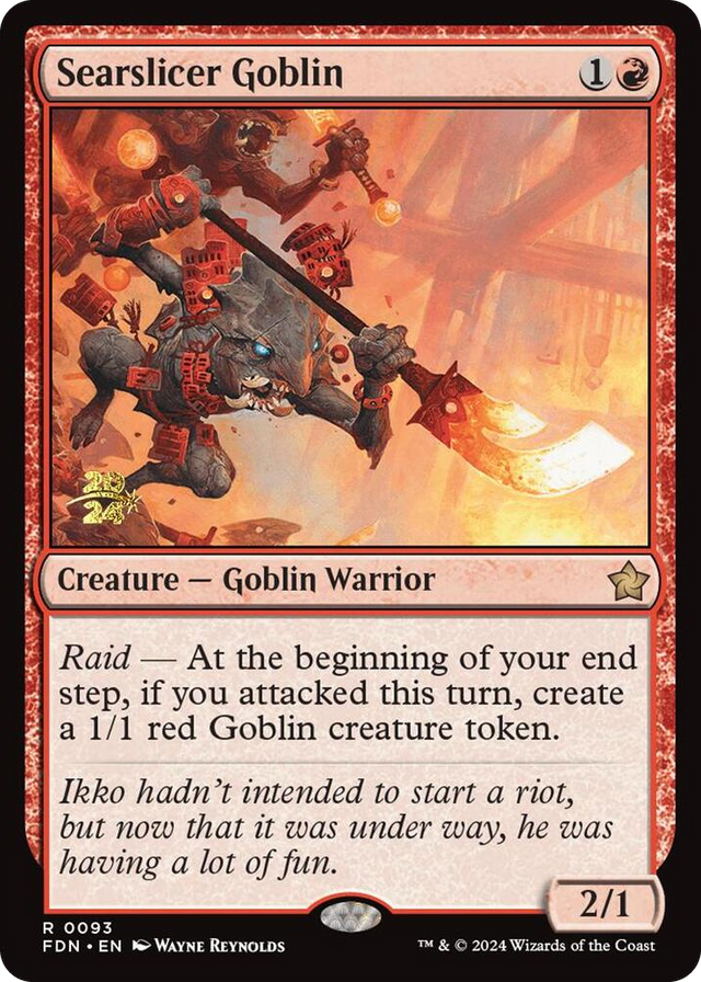 0093 Searslicer Goblin R Prerelease Cards