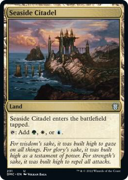 0231 Seaside Citadel U Commander: Dominaria United