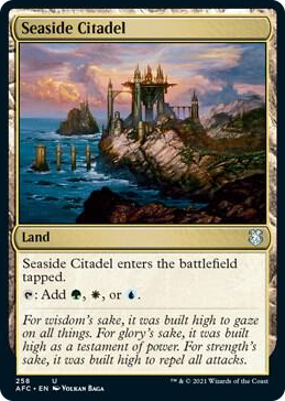 0258 Seaside Citadel U Commander: Adventures in the Forgotten Realms